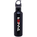 24 Oz. H2go Bolt Black Stainless Steel Water Bottle